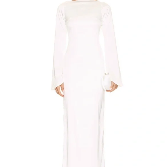 KHANUM’S - KEIDI DRESS - WHITE - Picture 3 of 10